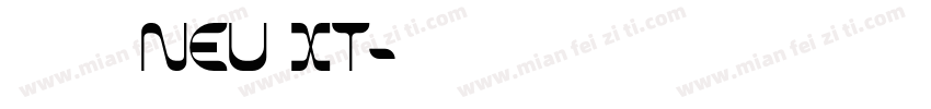 正文楷体拼音NEU XT字体转换